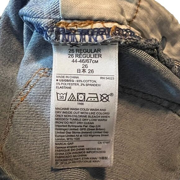 3 for $30! Gap light wash curvy true skinny jeans - Picture 3 of 8